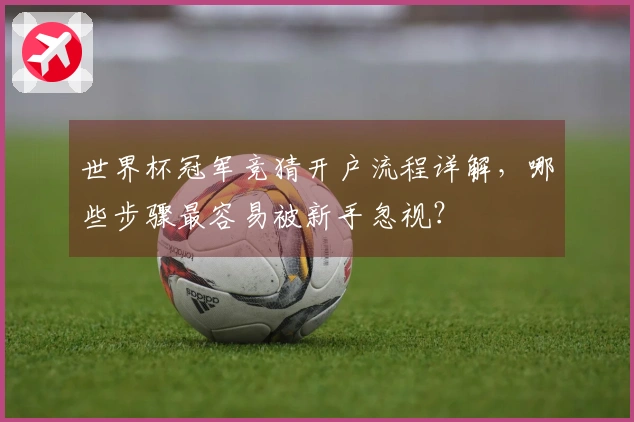世界杯冠军竞猜开户流程详解，哪些步骤最容易被新手忽视？